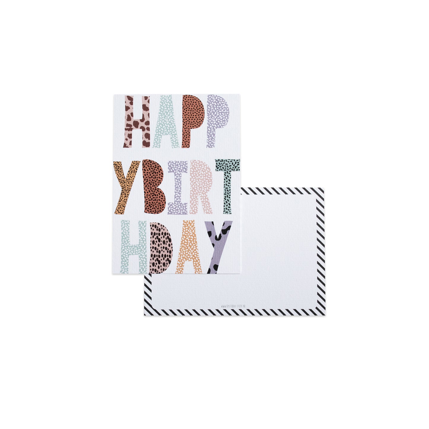 Happy Birthday || Ansichtkaart
