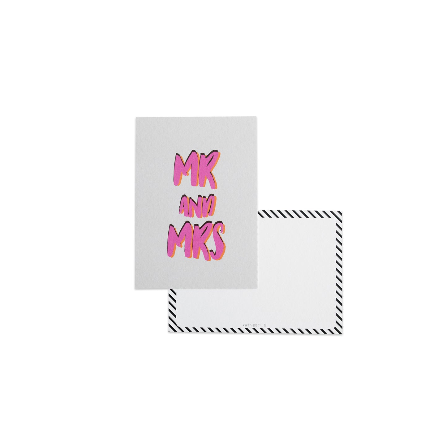 Mr and Mrs|| Ansichtkaart