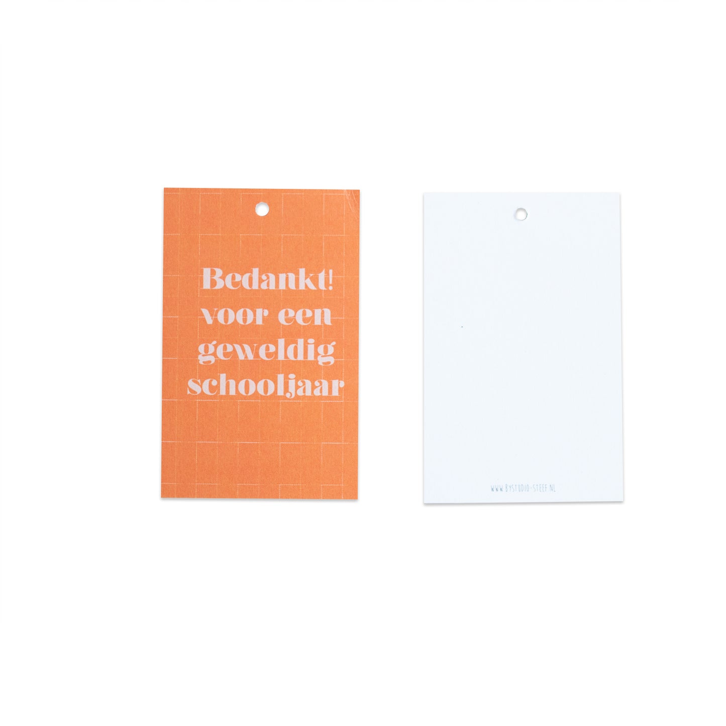 Bedankt geweldig schooljaar || Kadolabel