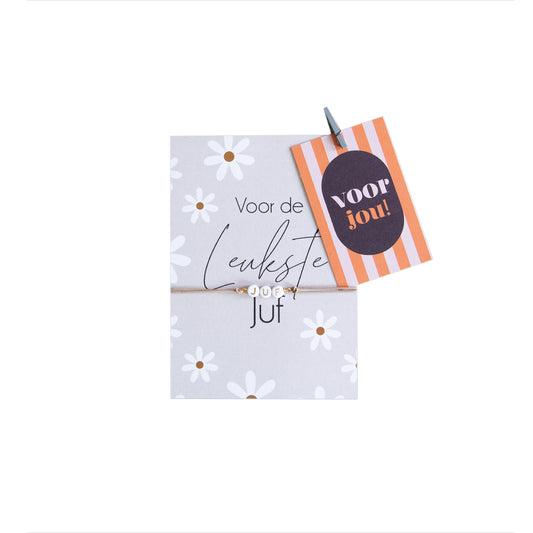 Voor jou lieve juf || Juf cadeau