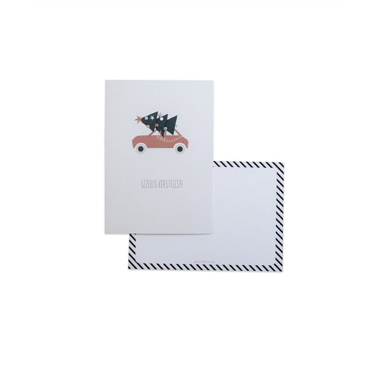 Gezellig kerstfeest || Ansichtkaart