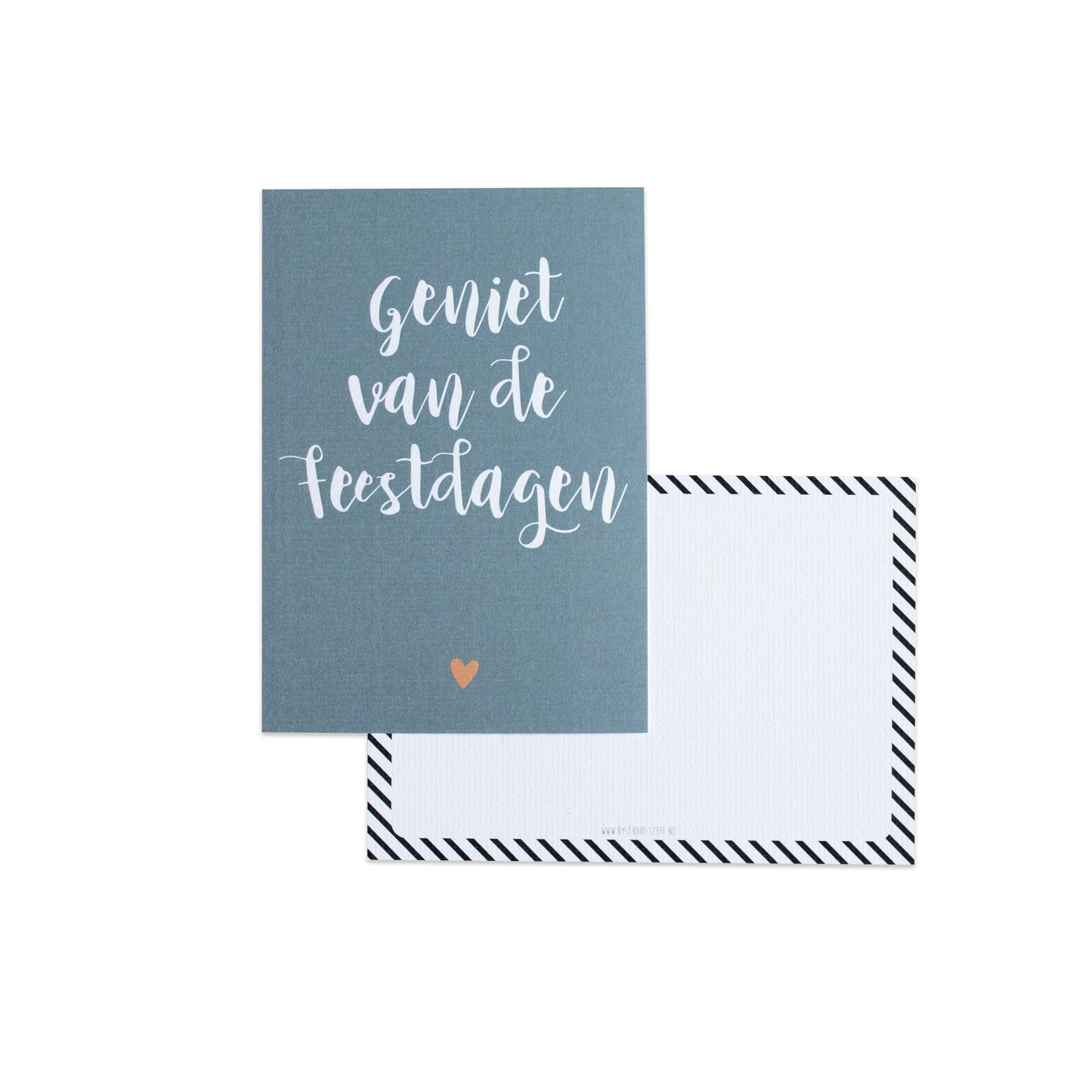 Geniet van de feestdagen || Ansichtkaart