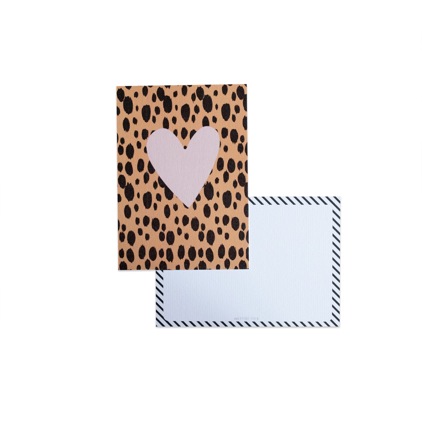 Hart panter || Ansichtkaart