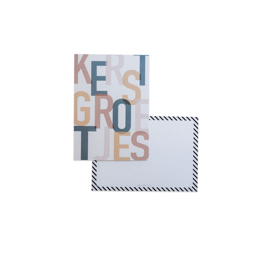 Kerstgroetjes || Ansichtkaart