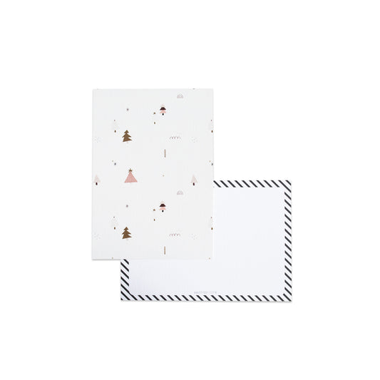 Doodle kerst|| Ansichtkaart