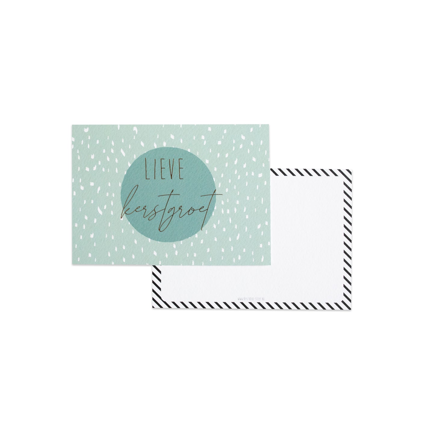 Lieve kerstgroet || Ansichtkaart