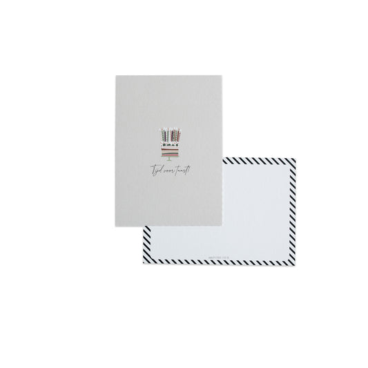 Tijd voor taart || Ansichtkaart