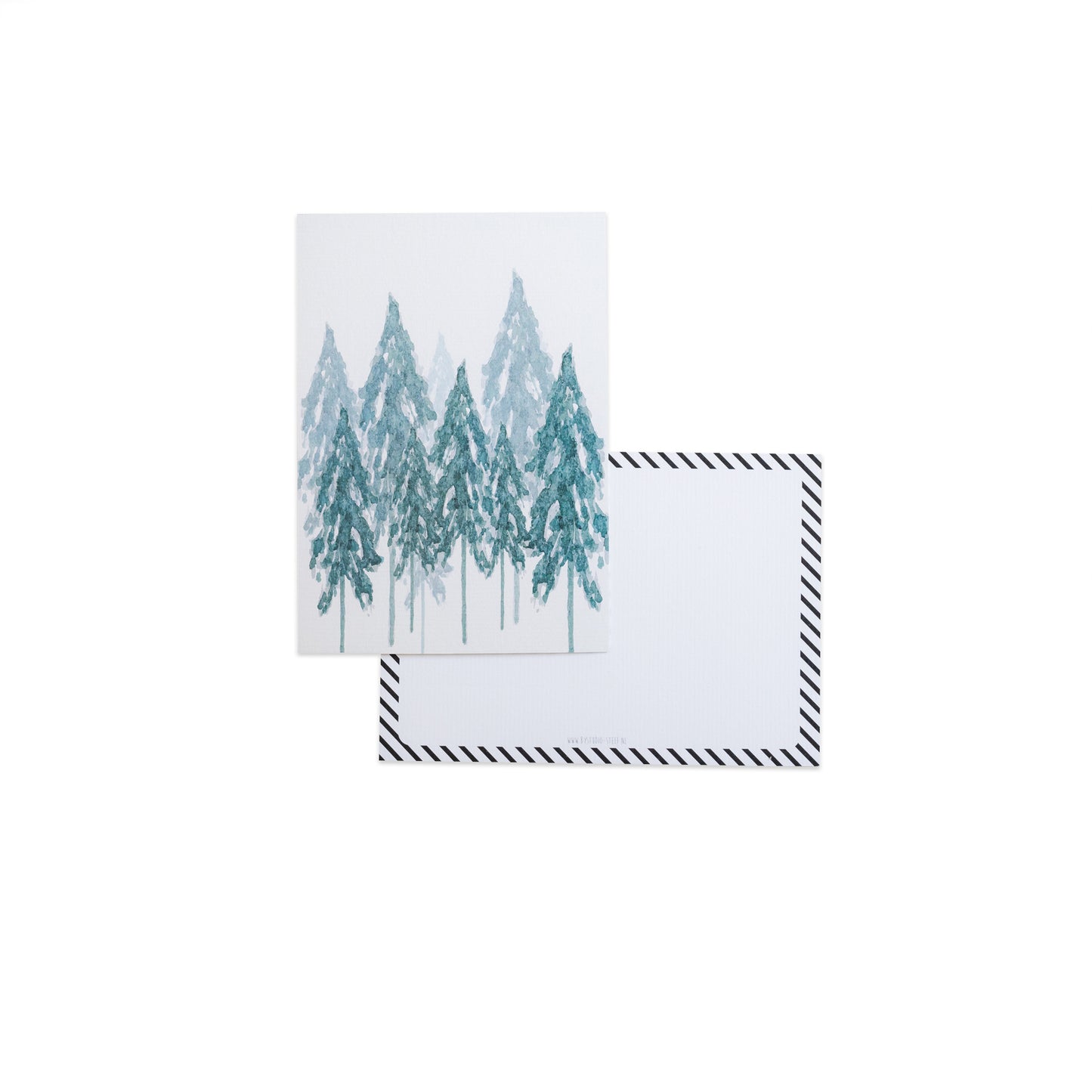 christmas forest || Ansichtkaart