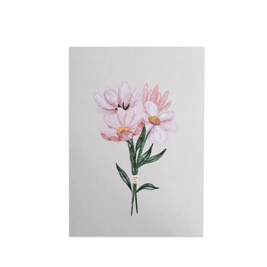 Flowers Pink || Poster