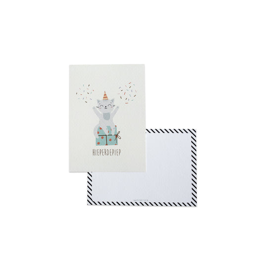 Hieperdepiep || Ansichtkaart