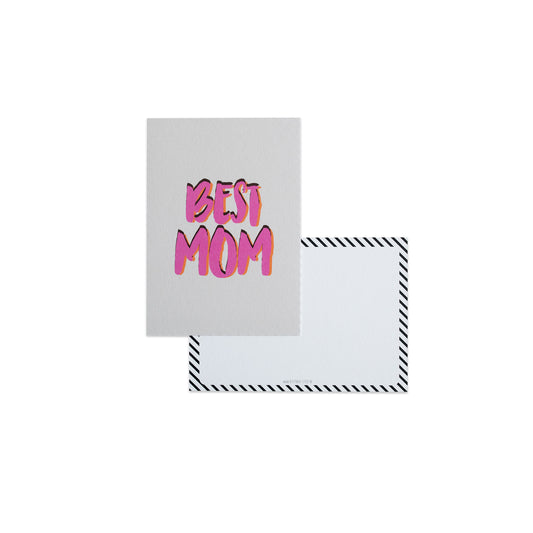 Best mom || Ansichtkaart