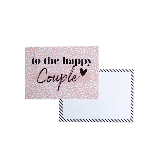 To the happy couple || Ansichtkaart
