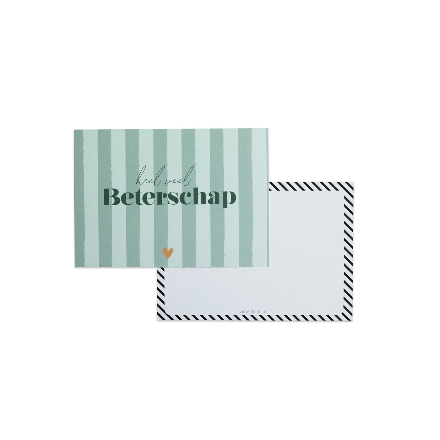 heel veel beterschap || Ansichtkaart