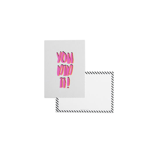 You did it! || Ansichtkaart