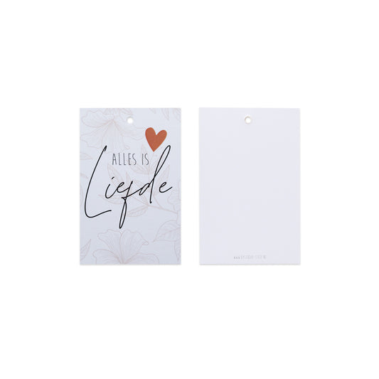 Alles is liefde || Kadolabel