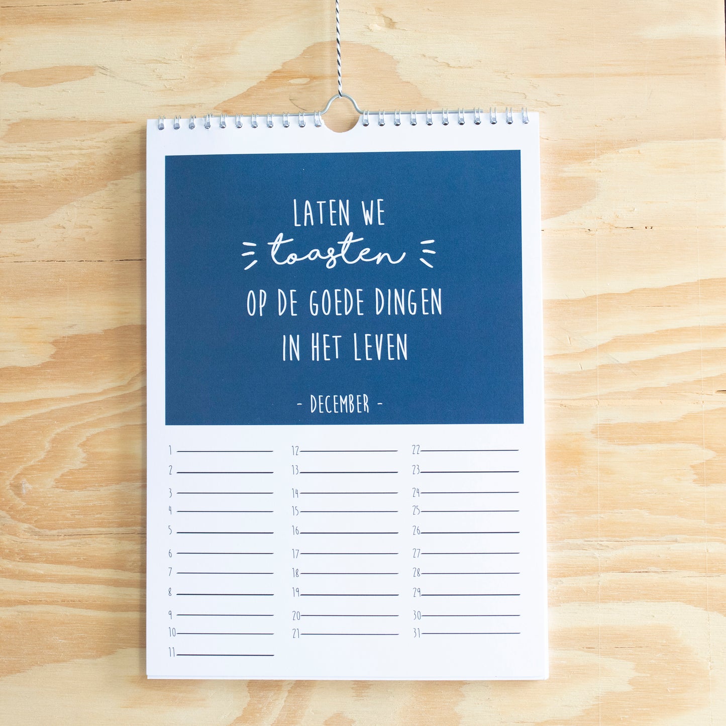 Feestje || Kalender