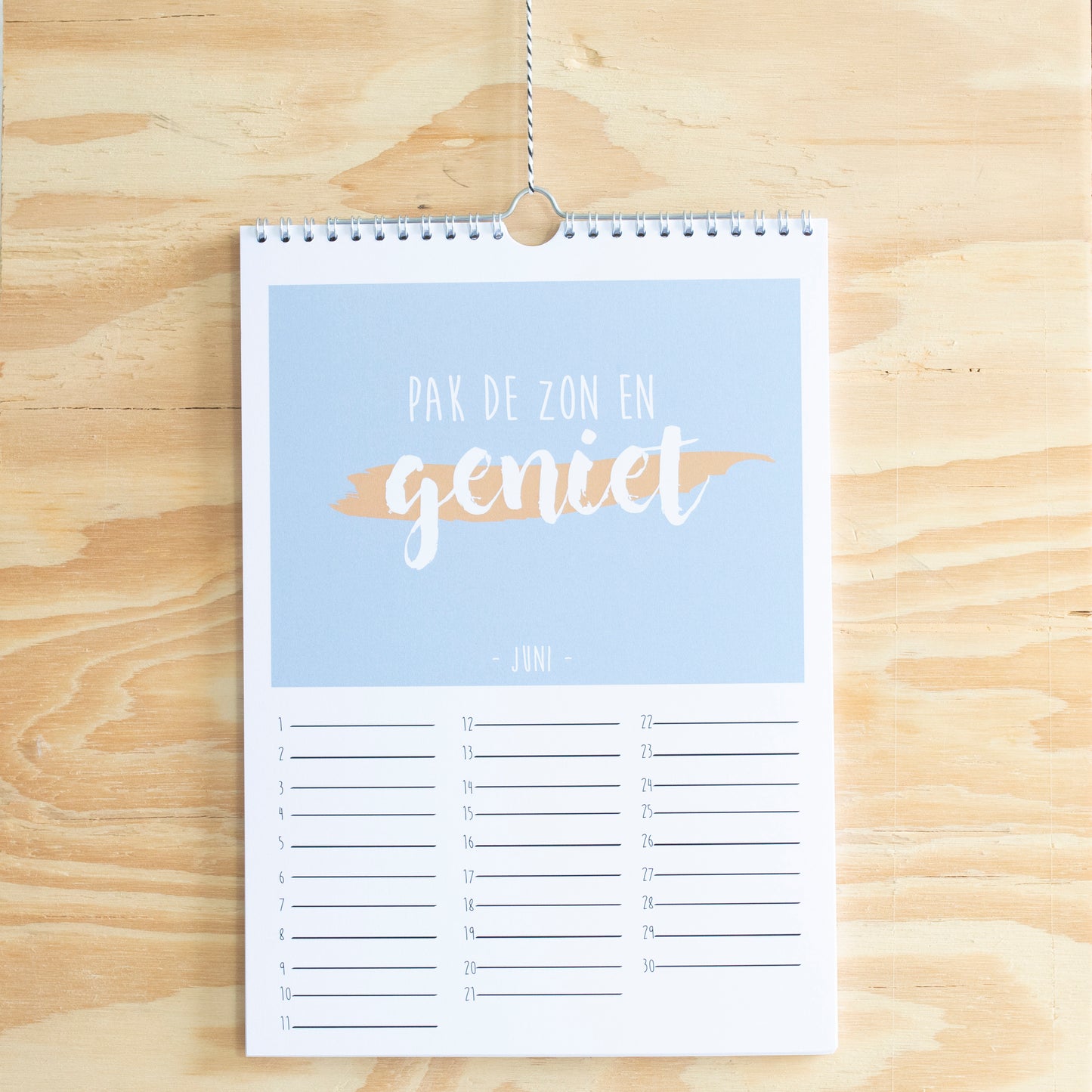Feestje || Kalender