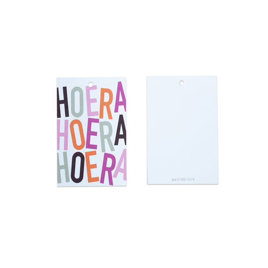 Hoera Hoera Hoera || Kadolabel