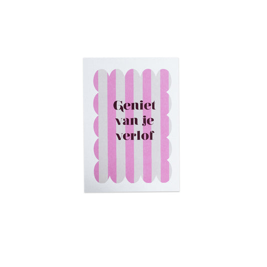 Geniet van je verlof
