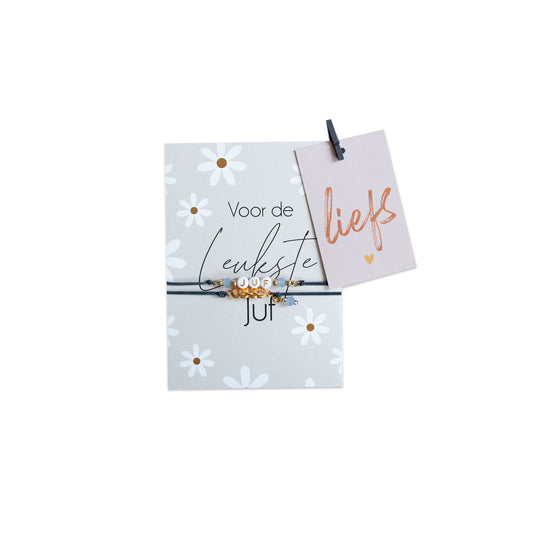 Voor de liefste Juf || Juf cadeau